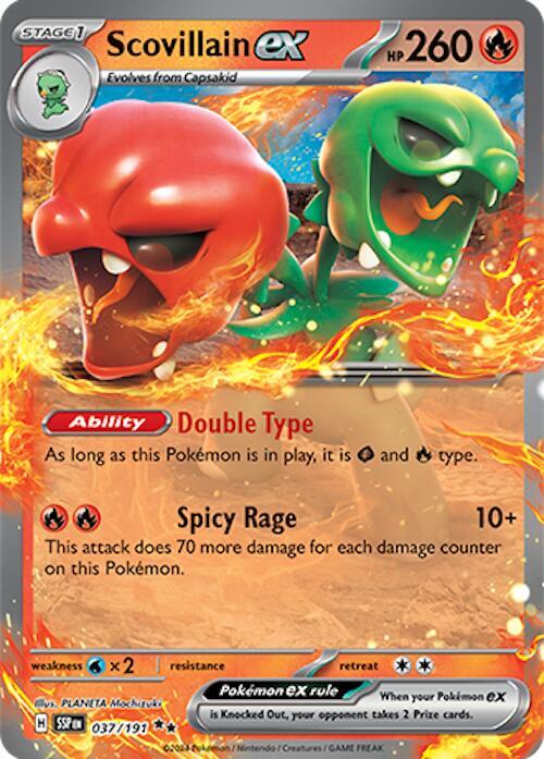 Scovillain ex 037 191 037/191 (SV08: Surging Sparks)  - Holofoil | Good Games Adelaide SA