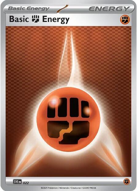 Basic Fighting Energy 022 022 (SVE: Scarlet & Violet Energies)  | Good Games Adelaide SA