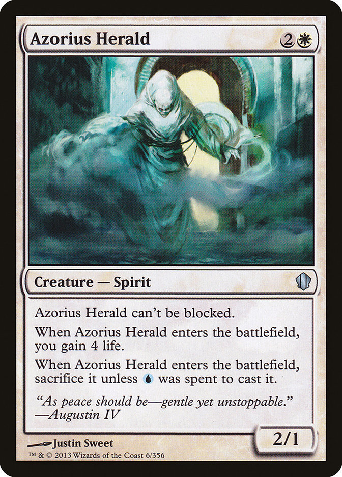Azorius Herald 6 (Commander 2013)  | Good Games Adelaide SA