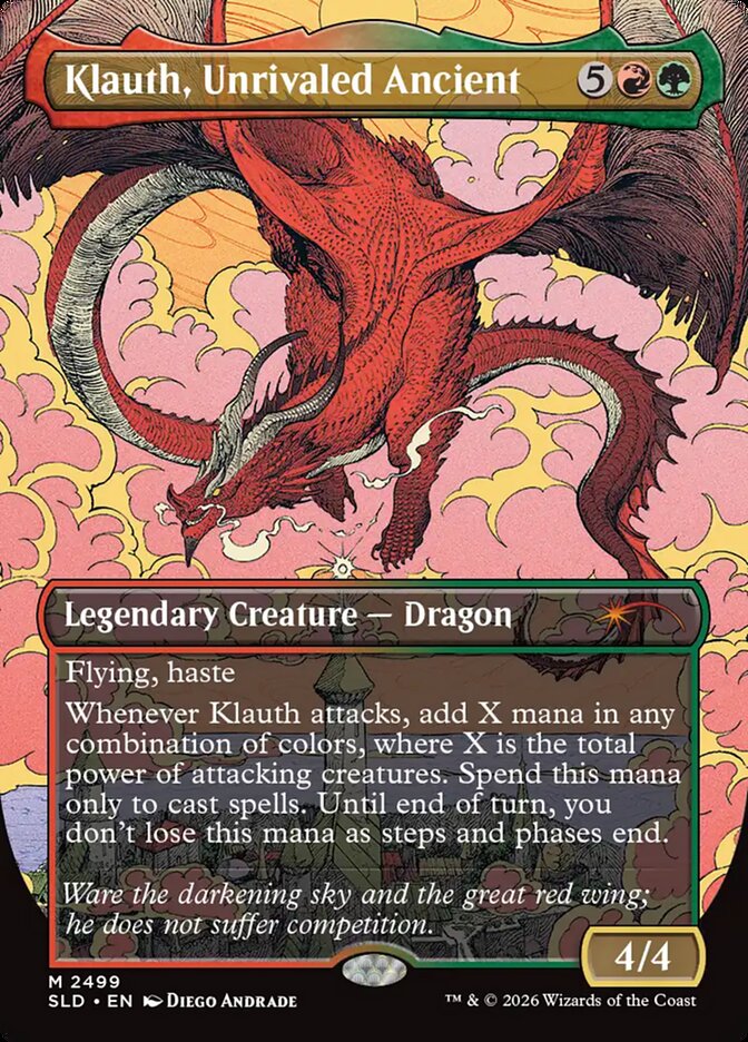 Klauth Unrivaled Ancient 2499 (Secret Lair Drop Series)  - Foil | Good Games Adelaide SA