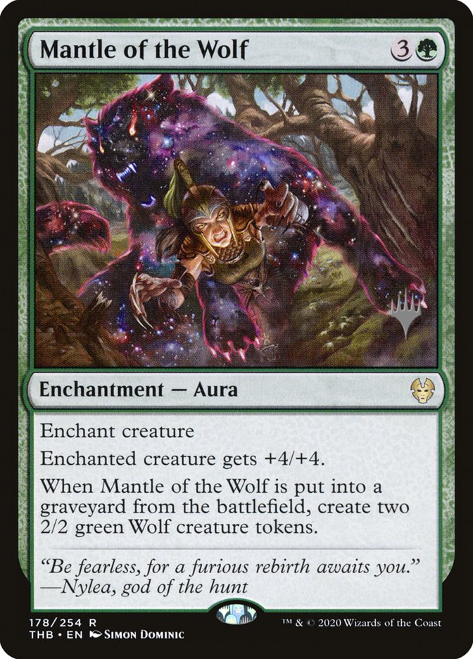 Mantle of the Wolf 178 (Promo Pack: Theros Beyond Death)  | Good Games Adelaide SA