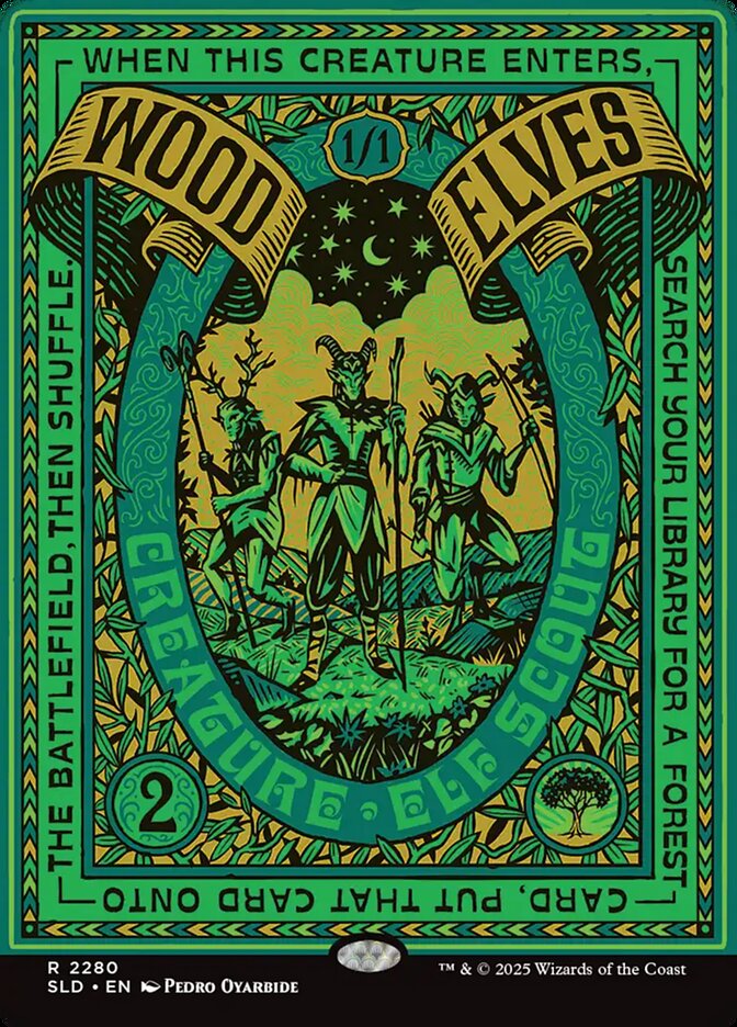 Wood Elves 2280 2280 (Secret Lair Drop Series)  | Good Games Adelaide SA