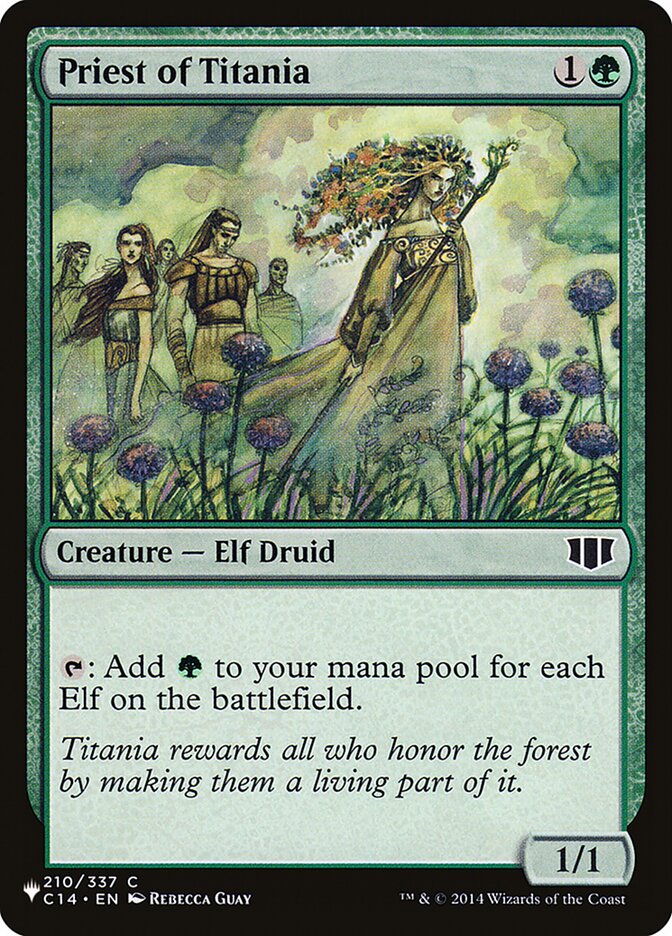 Priest of Titania 210 (The List Reprints)  | Good Games Adelaide SA