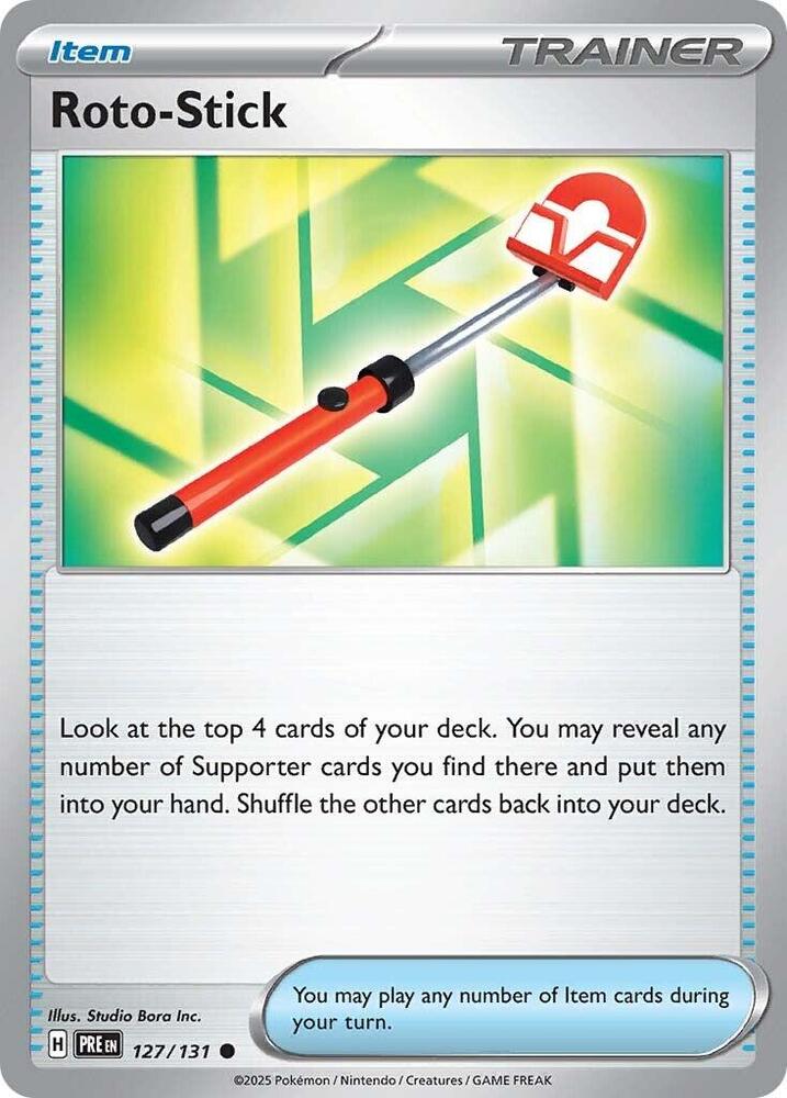 Roto Stick 127/131 (SV: Prismatic Evolutions)  | Good Games Adelaide SA