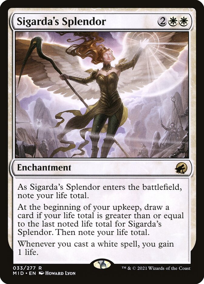 Sigarda's Splendor 33 (Innistrad: Midnight Hunt)  | Good Games Adelaide SA
