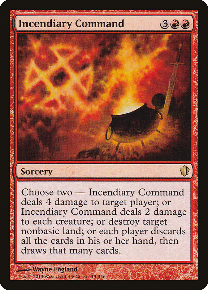 Incendiary Command 113 (Commander 2013)  | Good Games Adelaide SA