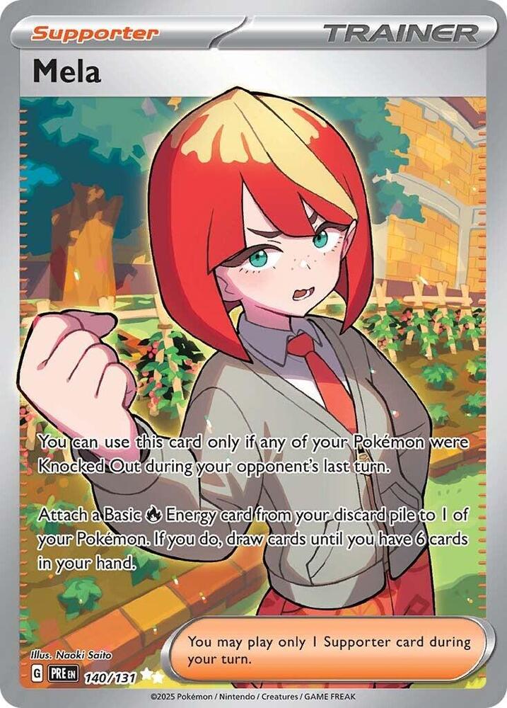 Mela 140/131 (SV: Prismatic Evolutions)  - Holofoil | Good Games Adelaide SA