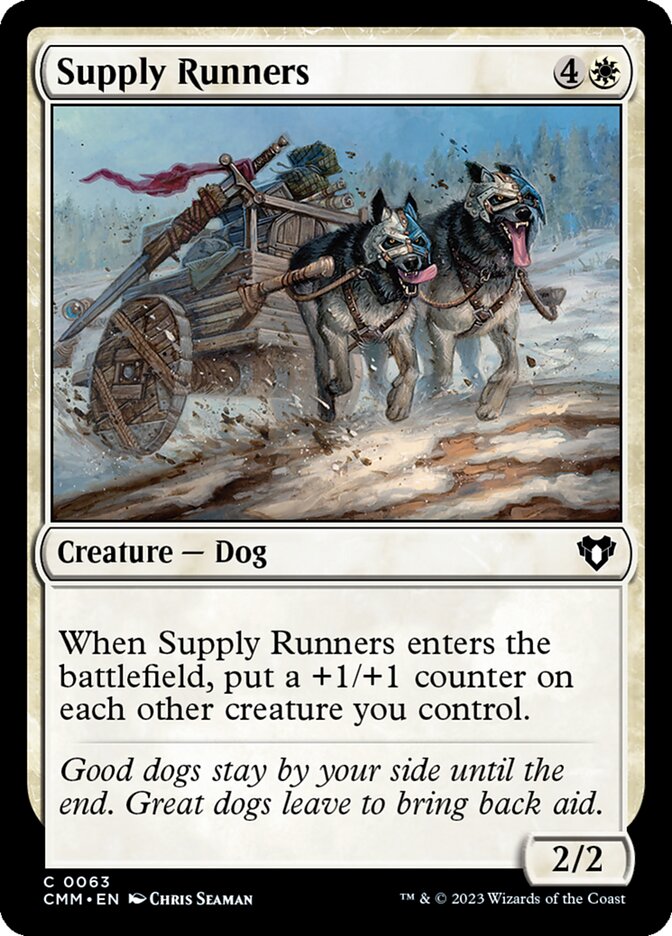 Supply Runners 63 (Commander Masters)  - Foil | Good Games Adelaide SA