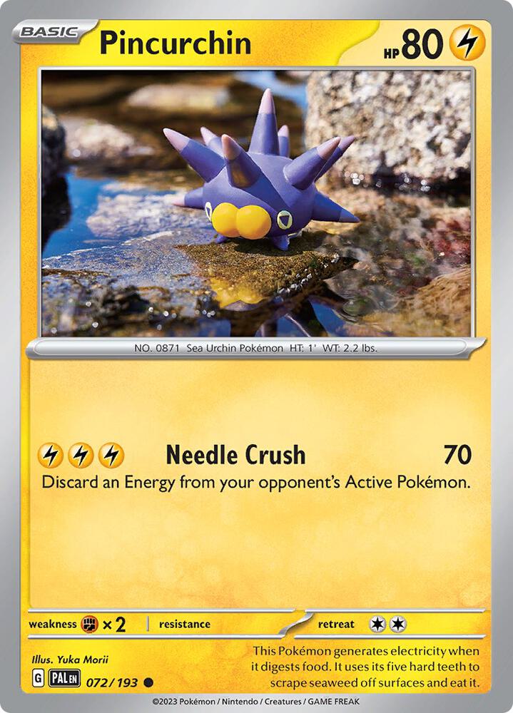 Pincurchin 072/193 (SV02: Paldea Evolved)  | Good Games Adelaide SA