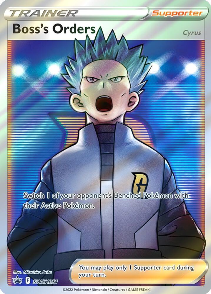 Boss's Orders Full Art SWSH251 (SWSH: Sword & Shield Promo Cards)  - Holofoil | Good Games Adelaide SA