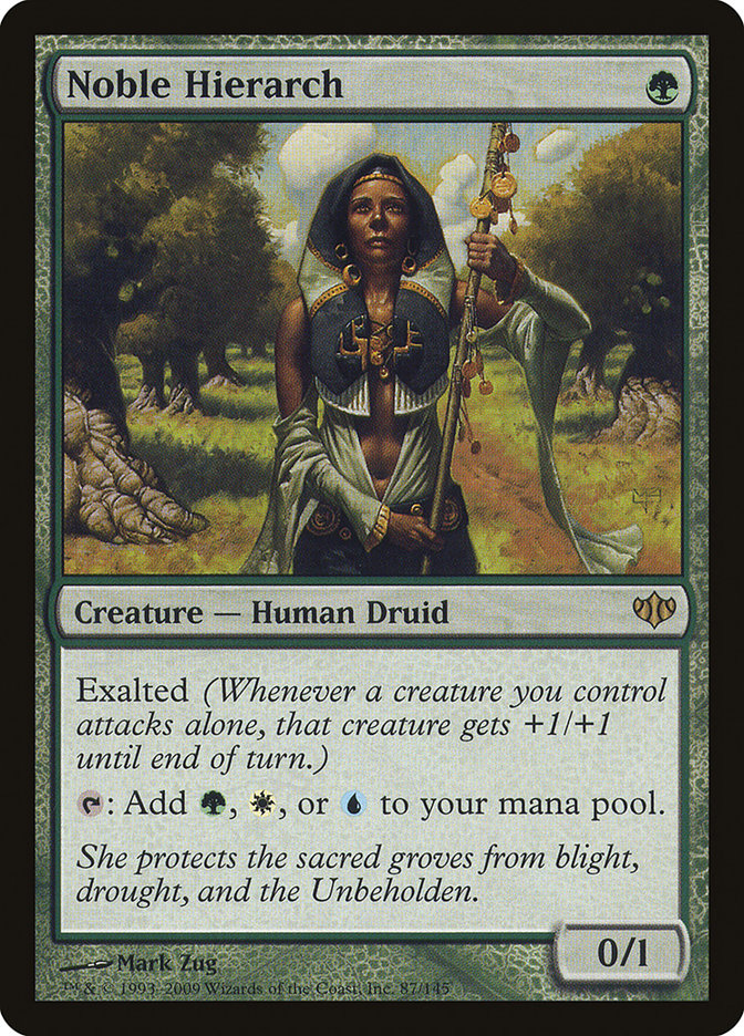 Noble Hierarch 87 (Conflux)  - Foil | Good Games Adelaide SA