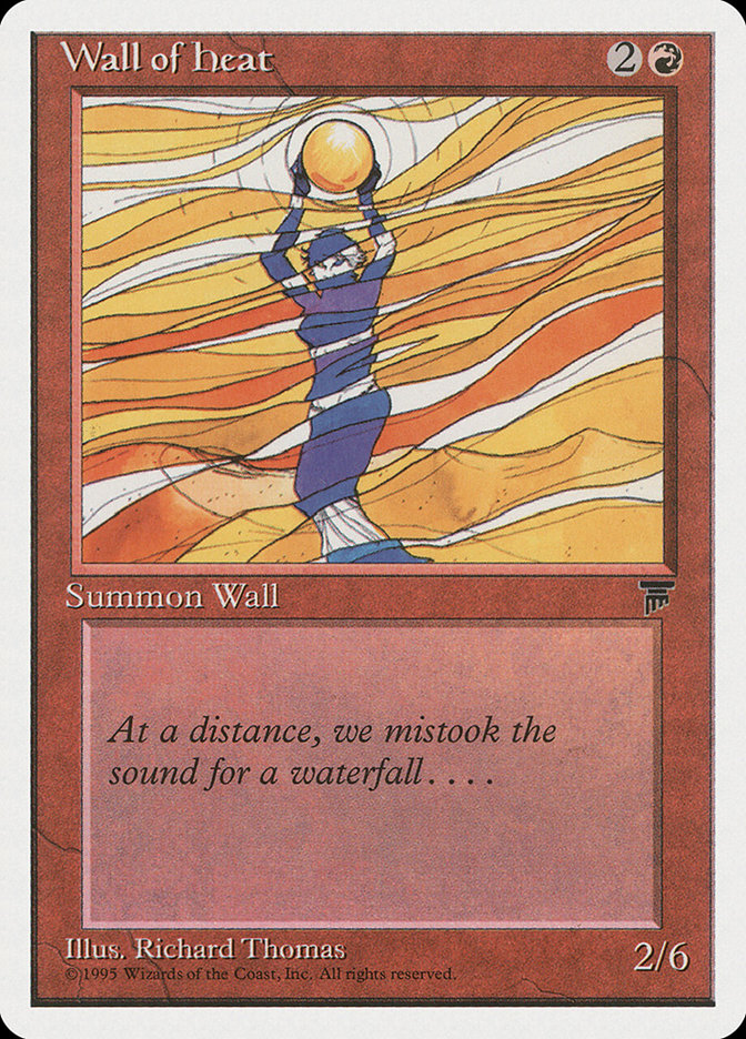 Wall of Heat  (Chronicles)  | Good Games Adelaide SA