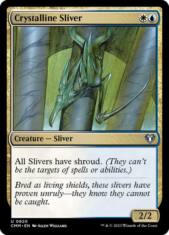 Crystalline Sliver 920 (Commander Masters)  | Good Games Adelaide SA