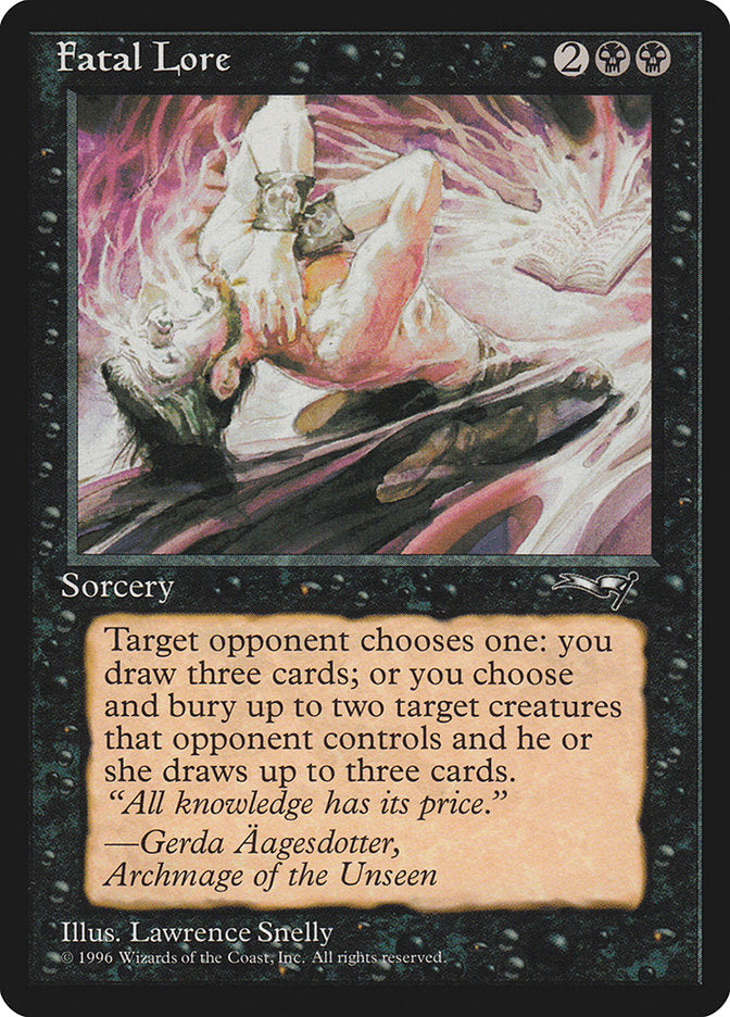 Fatal Lore  (Alliances)  | Good Games Adelaide SA