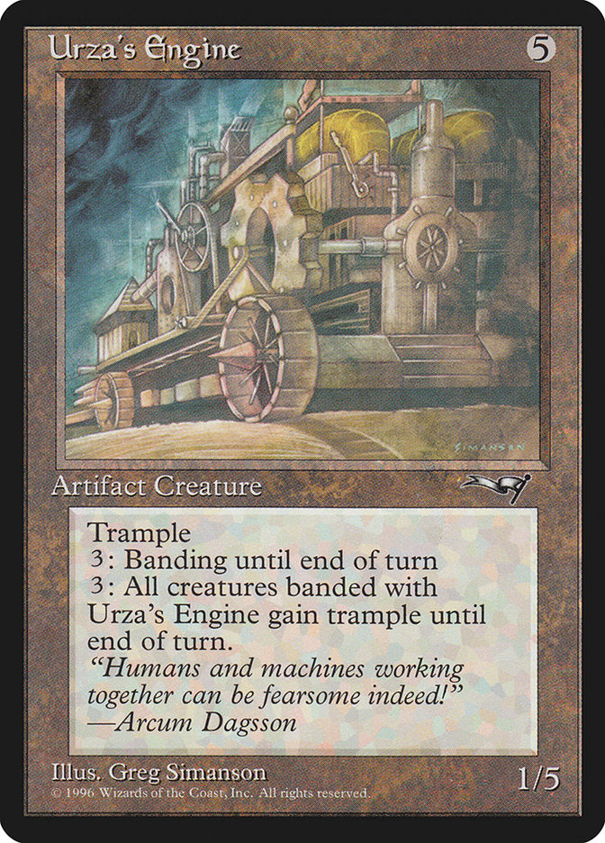 Urza's Engine  (Alliances)  | Good Games Adelaide SA