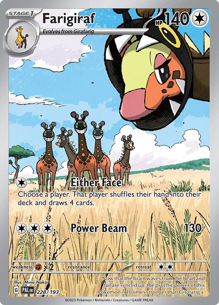 Farigiraf 228 193 228/193 (SV02: Paldea Evolved)  - Holofoil | Good Games Adelaide SA