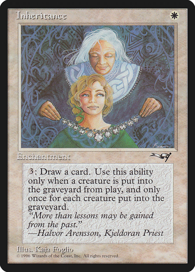 Inheritance  (Alliances)  | Good Games Adelaide SA