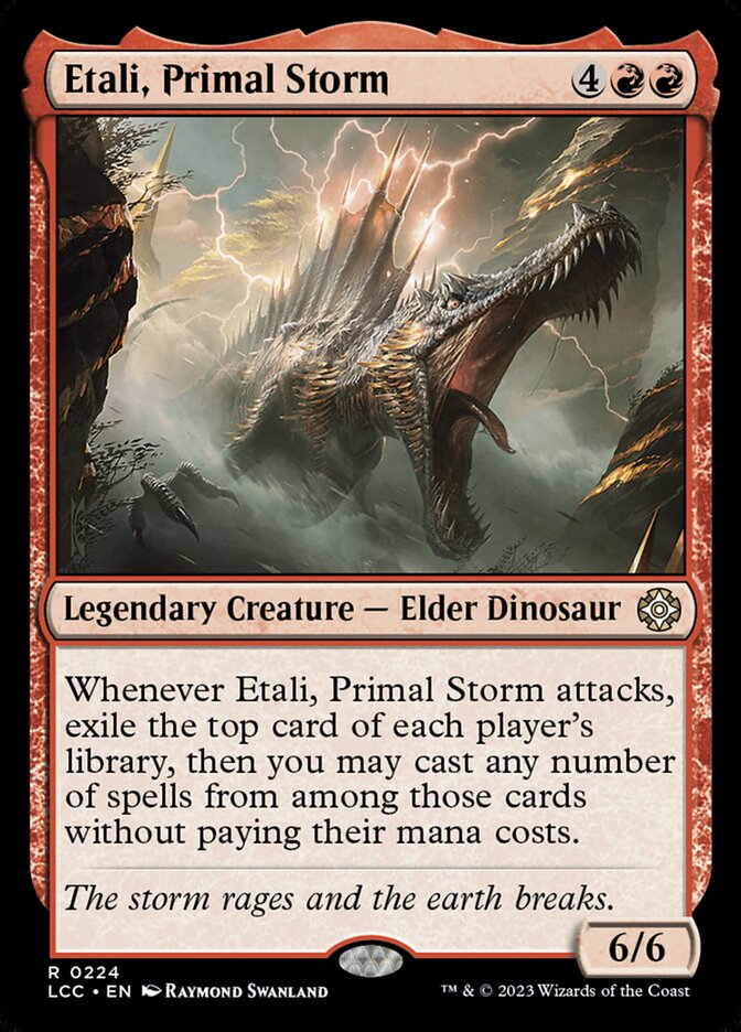 Etali, Primal Storm 224 (Commander: The Lost Caverns of Ixalan)  | Good Games Adelaide SA