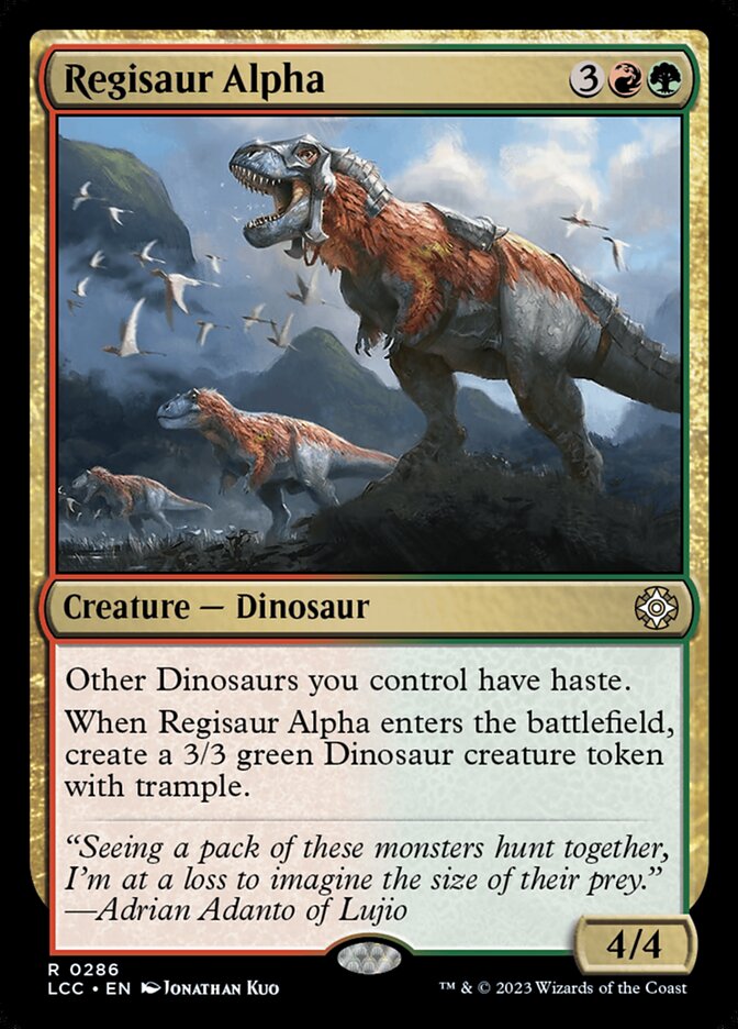 Regisaur Alpha 286 (Commander: The Lost Caverns of Ixalan)  | Good Games Adelaide SA