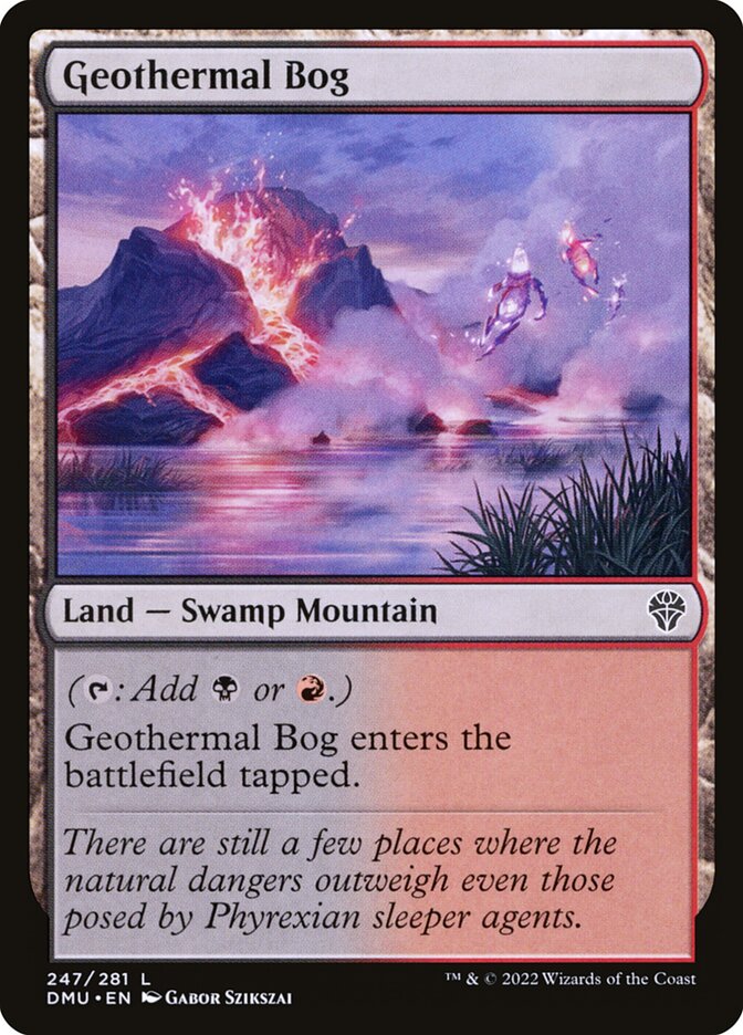 Geothermal Bog 247 (Dominaria United)  - Foil | Good Games Adelaide SA