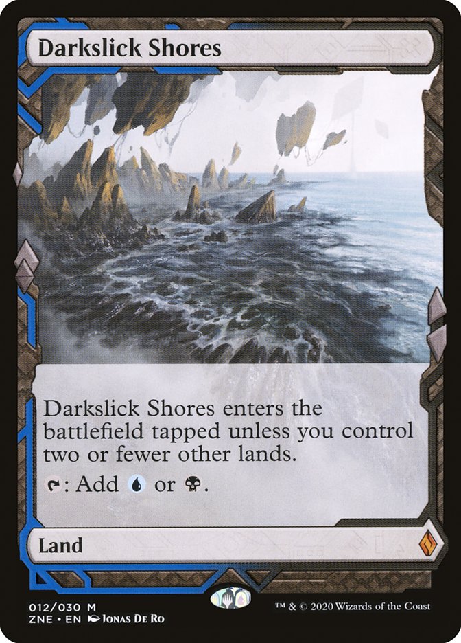 Darkslick Shores 12 (Zendikar Rising Expeditions)  | Good Games Adelaide SA