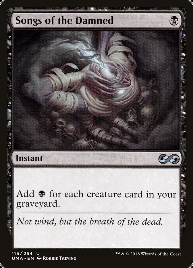 Songs of the Damned 115 (Ultimate Masters)  - Foil | Good Games Adelaide SA