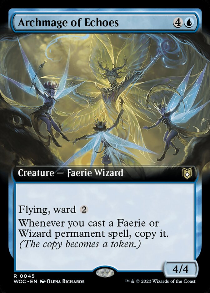 Archmage of Echoes 45 (Commander: Wilds of Eldraine) 