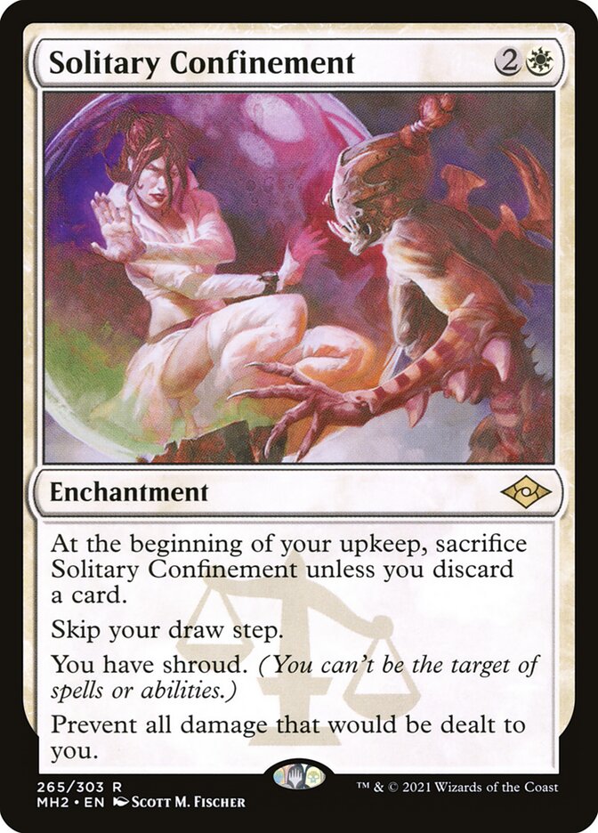 Solitary Confinement 265 (Modern Horizons 2)  - Foil | Good Games Adelaide SA