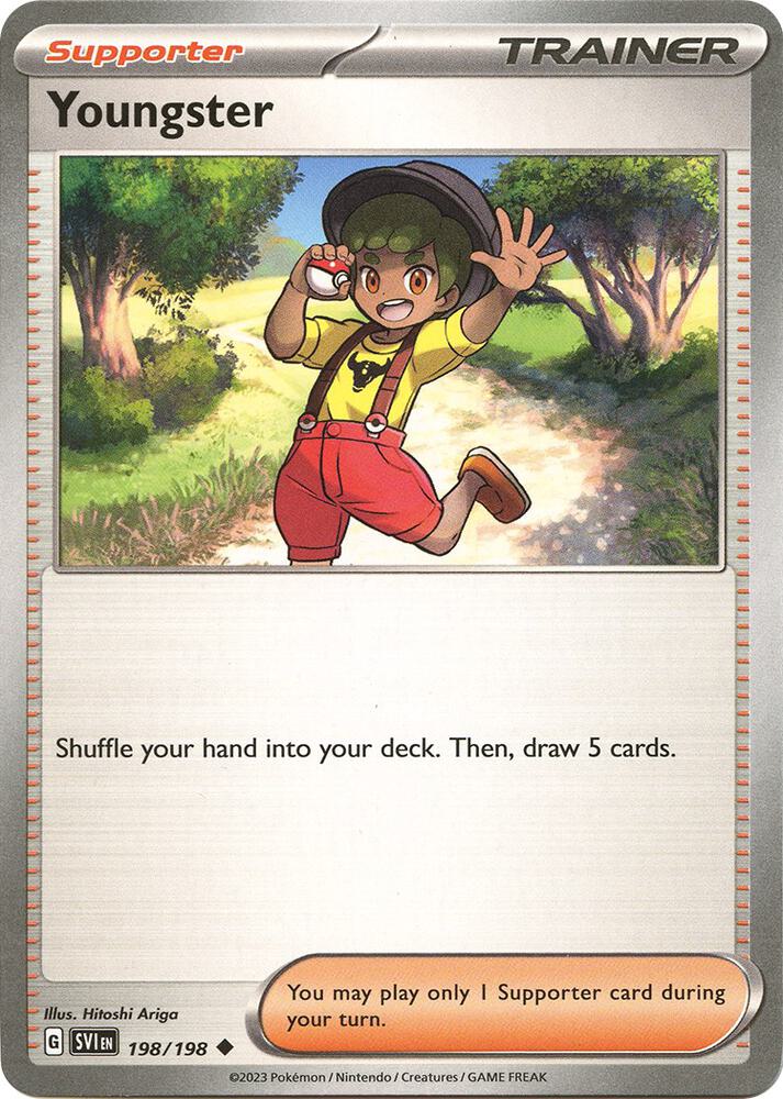 Youngster 198/198 (SV01: Scarlet & Violet Base Set)  | Good Games Adelaide SA