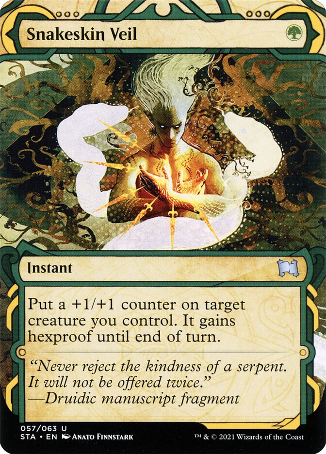 Snakeskin Veil 57 (Strixhaven: Mystical Archives)  - Foil | Good Games Adelaide SA