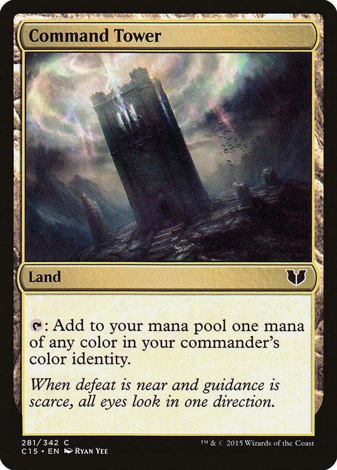 Command Tower 281 (Commander 2015)  | Good Games Adelaide SA