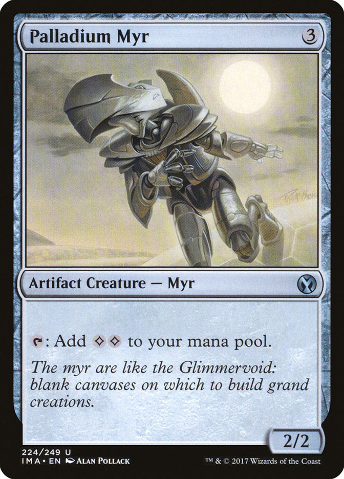 Palladium Myr 224 (Iconic Masters)  - Foil | Good Games Adelaide SA