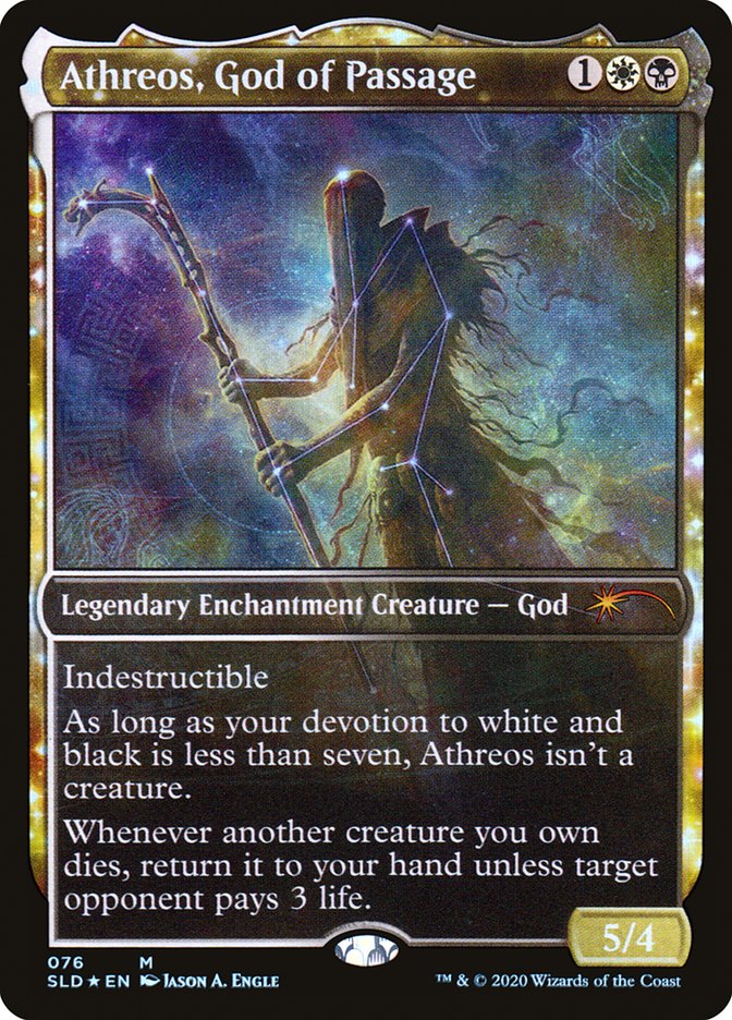 Athreos, God of Passage 76 (Secret Lair Drop Series)  - Showcase Foil | Good Games Adelaide SA