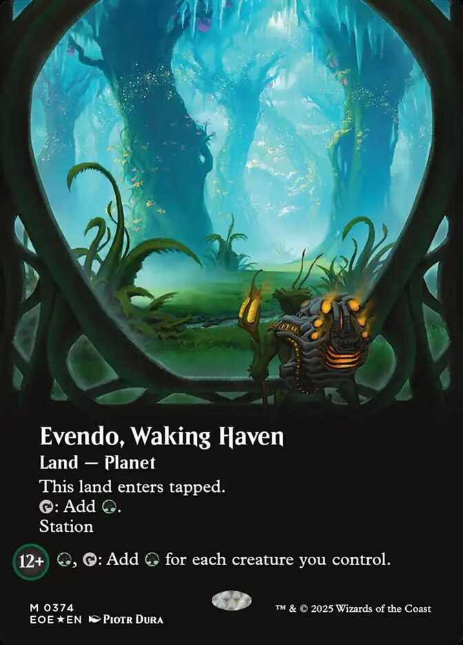 Evendo, Waking Haven 374 (Edge of Eternities)  - Foil | Good Games Adelaide SA