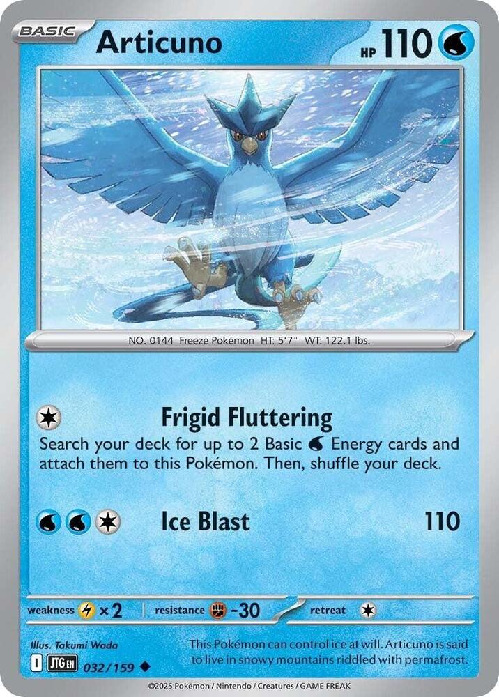 Articuno 032 159 032/159 (SV09: Journey Together)  | Good Games Adelaide SA