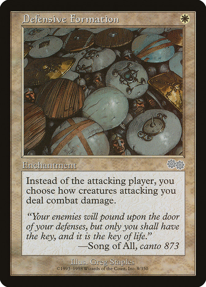 Defensive Formation 9 (Urza's Saga)  | Good Games Adelaide SA