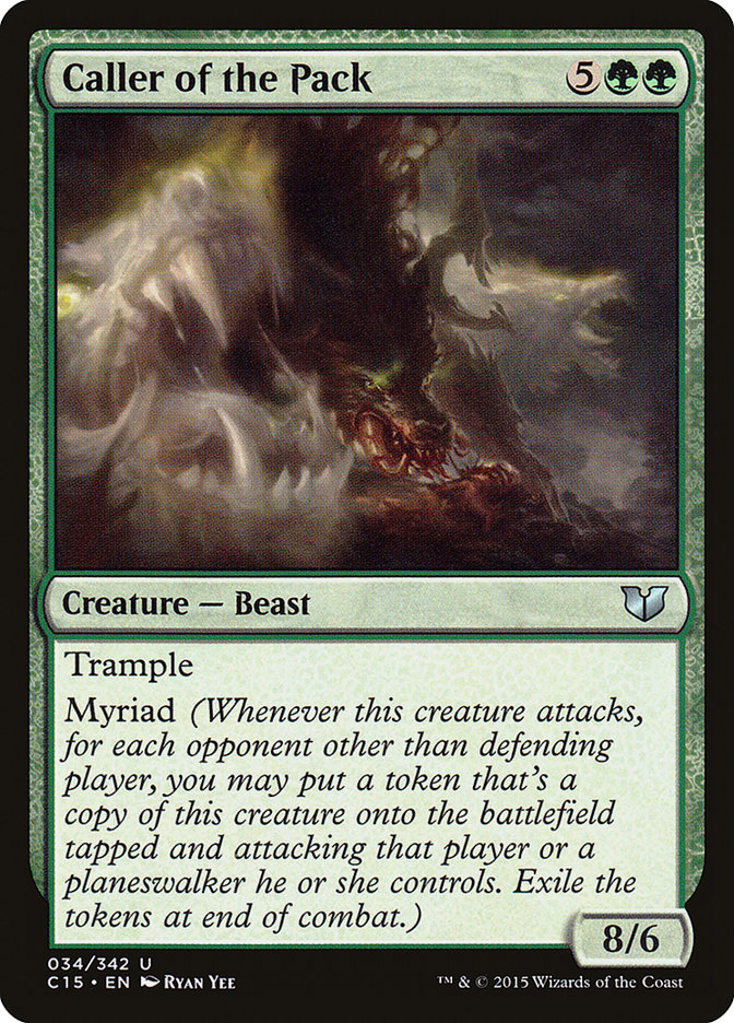 Caller of the Pack 34 (Commander 2015)  | Good Games Adelaide SA