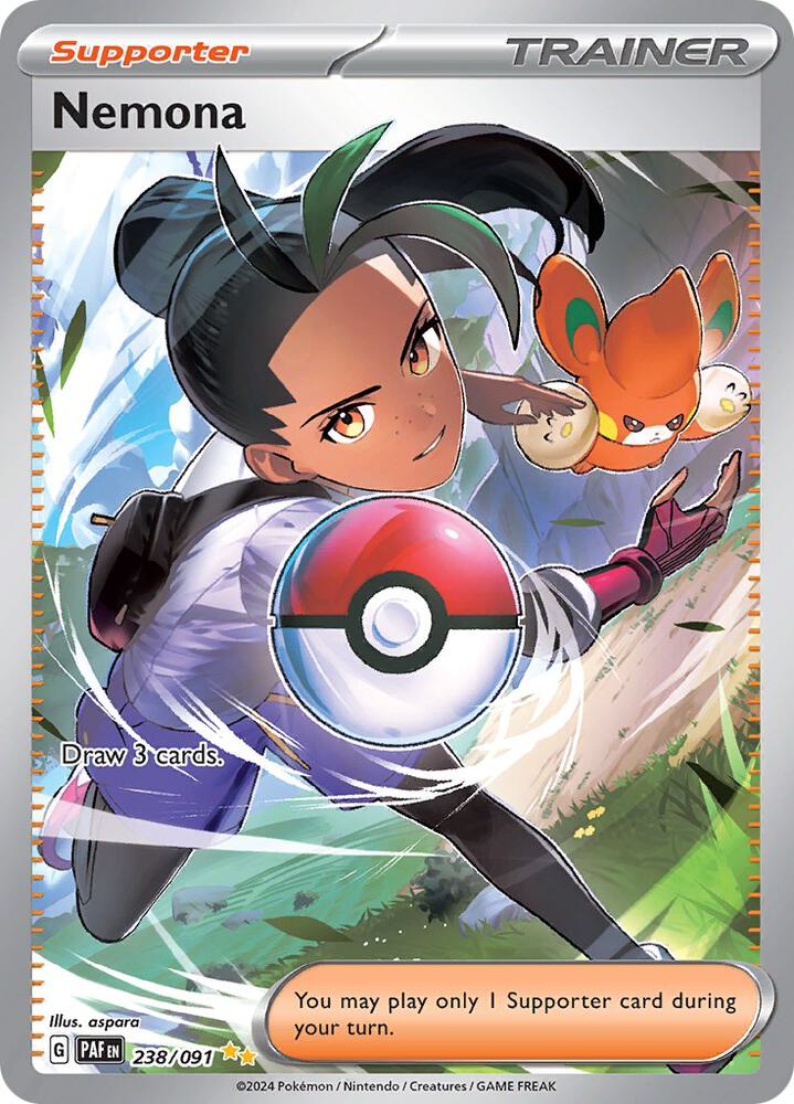 Nemona 238/091 (SV: Paldean Fates)  - Holofoil | Good Games Adelaide SA