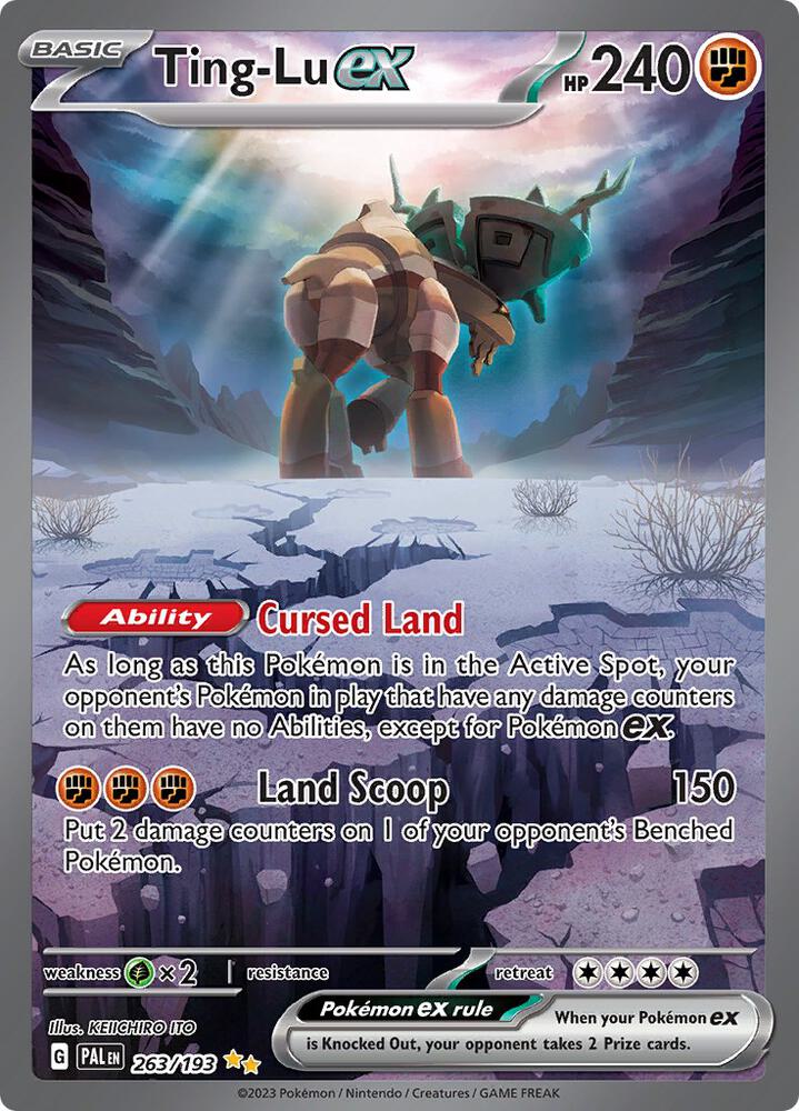 Ting-Lu ex 263/193 (SV02: Paldea Evolved)  - Holofoil | Good Games Adelaide SA