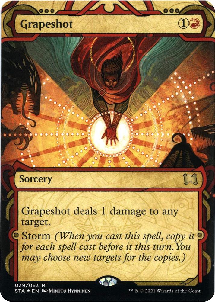 Grapeshot Foil Etched 39 (Strixhaven: Mystical Archives)  - Foil | Good Games Adelaide SA