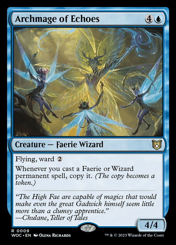 Archmage of Echoes 9 (Commander: Wilds of Eldraine)  | Good Games Adelaide SA