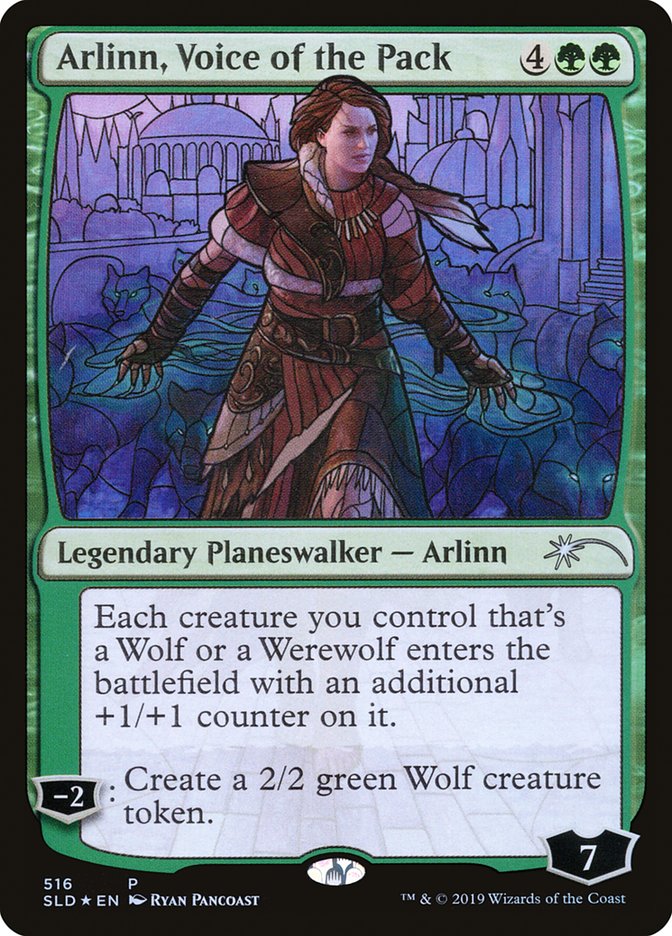 Arlinn, Voice of the Pack 516 (Secret Lair Drop Series)  - Foil | Good Games Adelaide SA