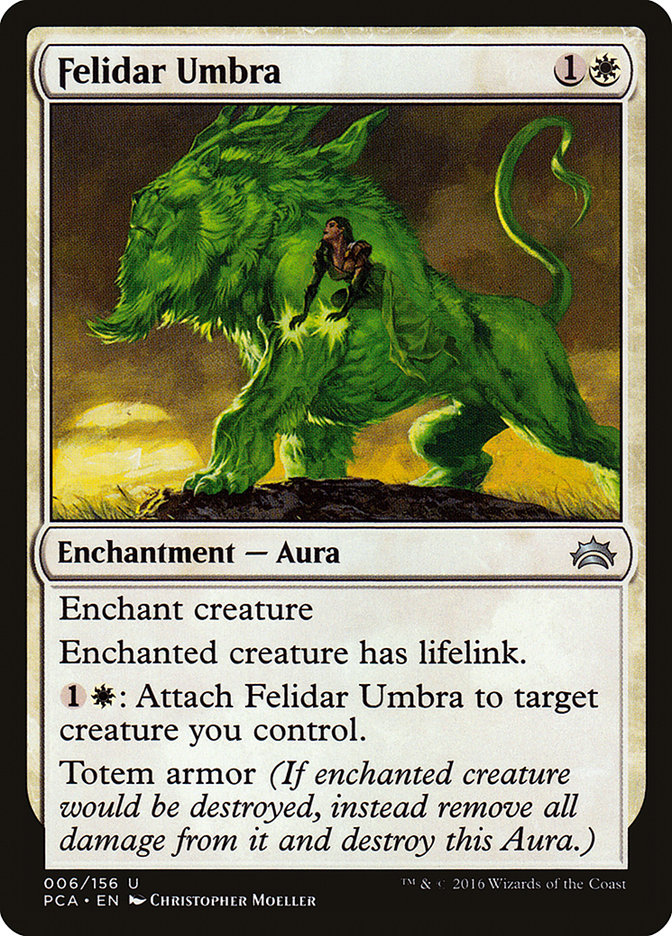 Felidar Umbra 6 (Planechase Anthology)  | Good Games Adelaide SA