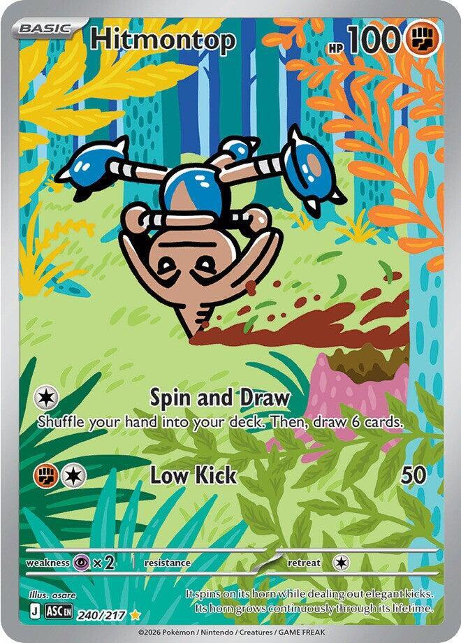 Hitmontop 240/217 (ME: Ascended Heroes)  - Holofoil | Good Games Adelaide SA