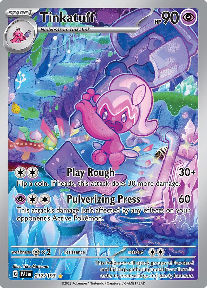 Tinkatuff 217/193 (SV02: Paldea Evolved)  - Holofoil | Good Games Adelaide SA