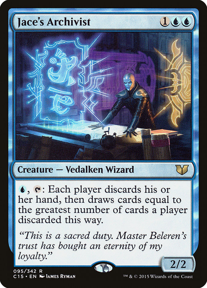 Jace's Archivist 95 (Commander 2015)  | Good Games Adelaide SA