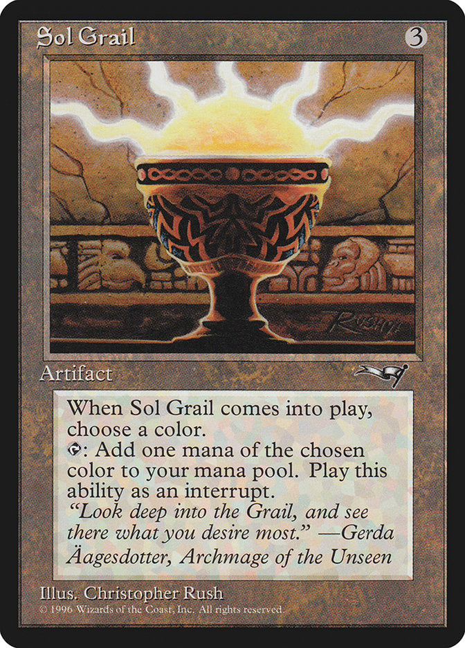 Sol Grail  (Alliances)  | Good Games Adelaide SA