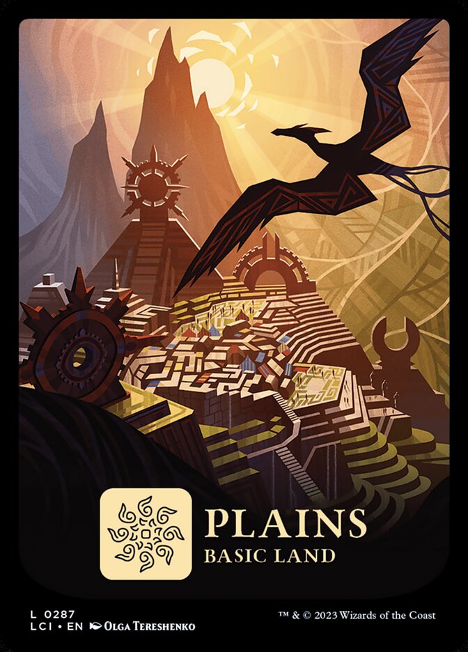 Plains 287 (The Lost Caverns of Ixalan)  - Foil | Good Games Adelaide SA