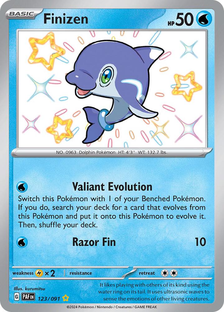 Finizen 123/091 (SV: Paldean Fates)  - Holofoil | Good Games Adelaide SA