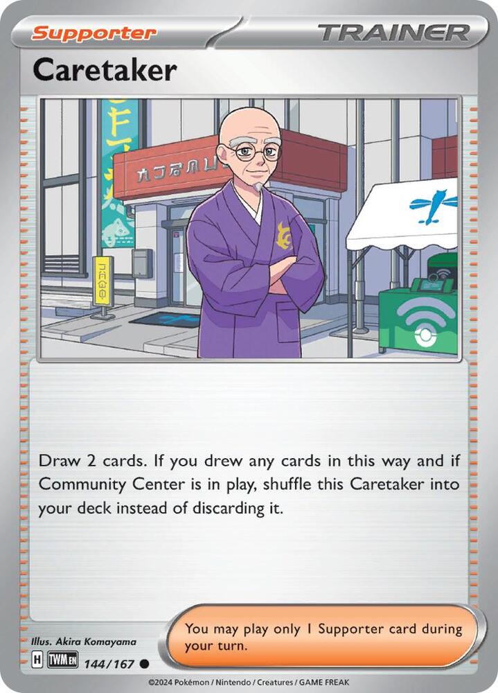 Caretaker 144/167 (SV06: Twilight Masquerade)  | Good Games Adelaide SA